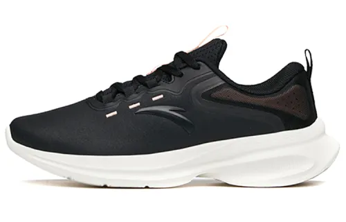ANTA Running Shoes Women's Low Top Black/Light Pink