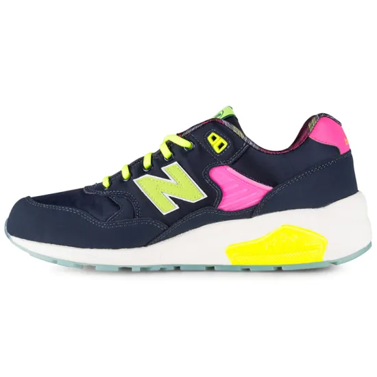 New Balance NB 580 Running Shoes Unisex Low-top Black/powder