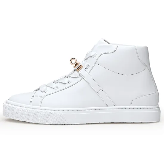 HERMES Daydream Skateboard Shoes Women's High-Top White