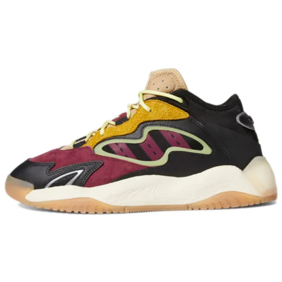 Adidas Originals Streetball Lifestyle Shoes Men Mid-top Black/Red/Yellow