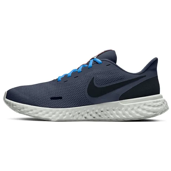 Nike REVOLUTION 5 Running Shoes Men Low-top Blue/Black