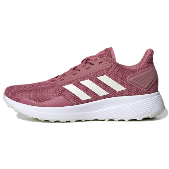 Adidas Duramo 9 Running Shoes Women's Low-top Dark Pink Nubuck