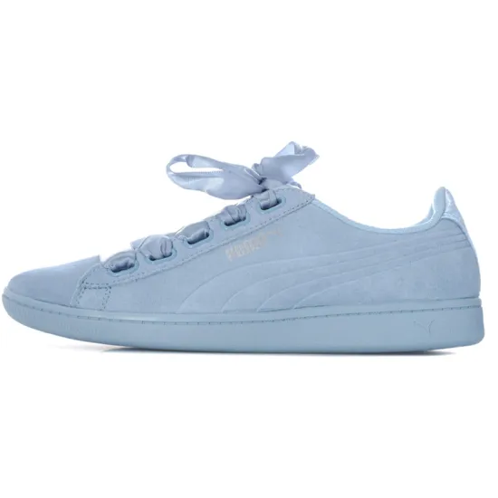Puma Vikky Skateboarding Shoes Women's Low-top Blue