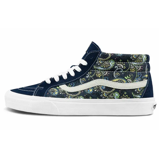 Vans Sk8 -Mid Reissue 'Paisley - Dress Blues'
