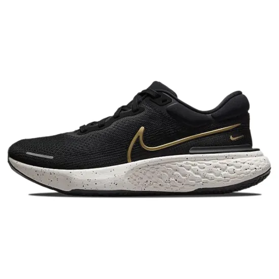 Nike ZoomX Invincible Run Flyknit Black Metallic Gold