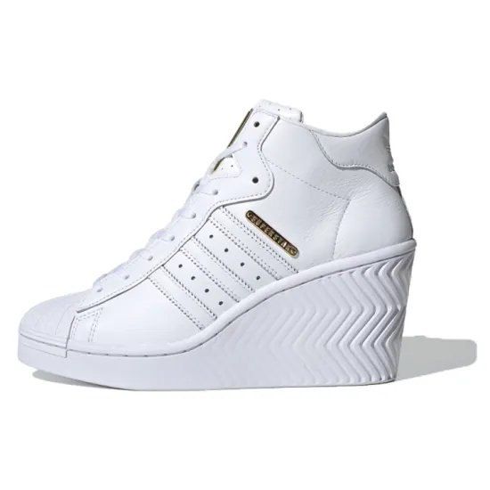 Superstar Women's Adidas Originals Ellure 'White Gold Metallic' Women's