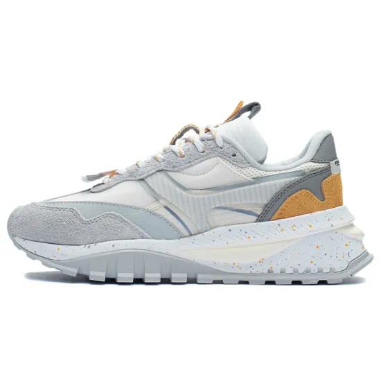 LINING Wu Xing Running Shoes Women's Low Top Light Ancient Yellow/Microcrystalline Gray
