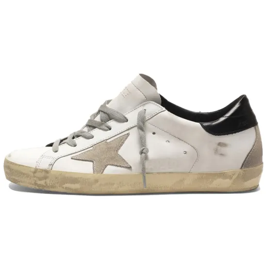 Golden Goose Super-Star White Black Rear Women's