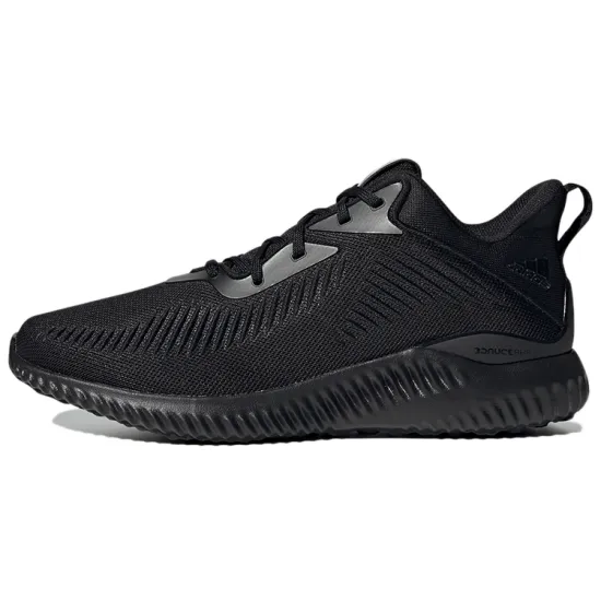 Adidas AlphaBounce Running Shoes Unisex Low-top Black