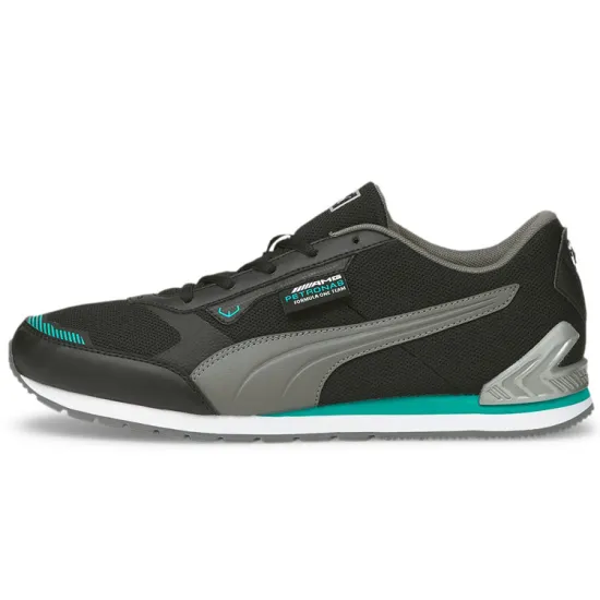 PUMA Mercedes F1 Running Shoes Unisex Low-top Black/gray/white