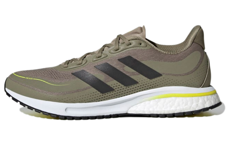 Adidas Supernova Collection Running Shoes Men's Low Top Olive Green