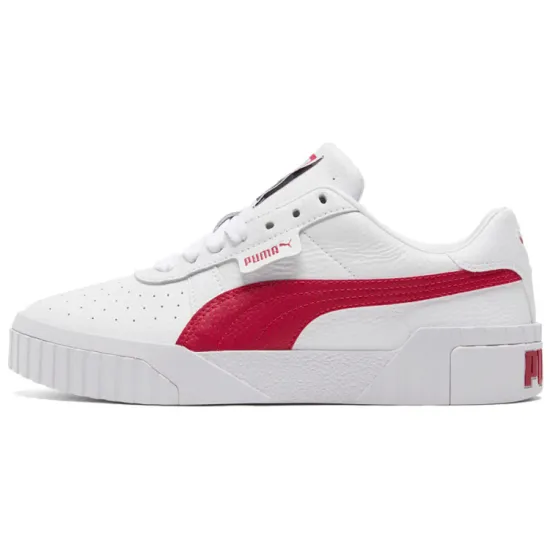 PUMA Cali Series Skateboarding Shoes Women's Low-top Pink/white