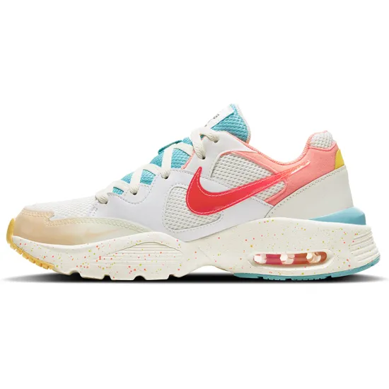 Nike Air Max Fusion Running Shoes Women's Low-top Off-white/pink/blue/yellow