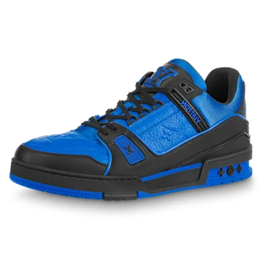 LOUIS VUITTON Lv Trainer Black Blue