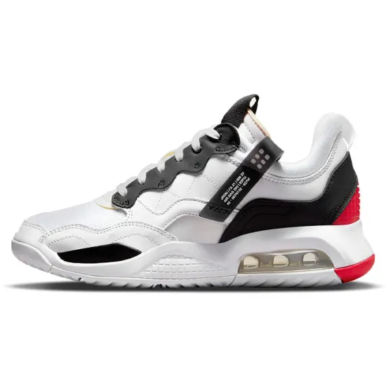 Jordan MA2 White University Red Light Smoke Grey Black