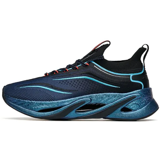 ANTA Running Collection Running Shoes Men Low-Top Ink Blue/Black