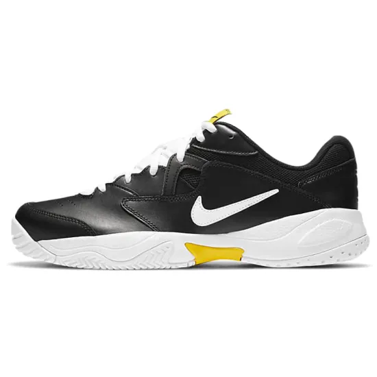 Nike Court Lite 2 'Black Yellow White'