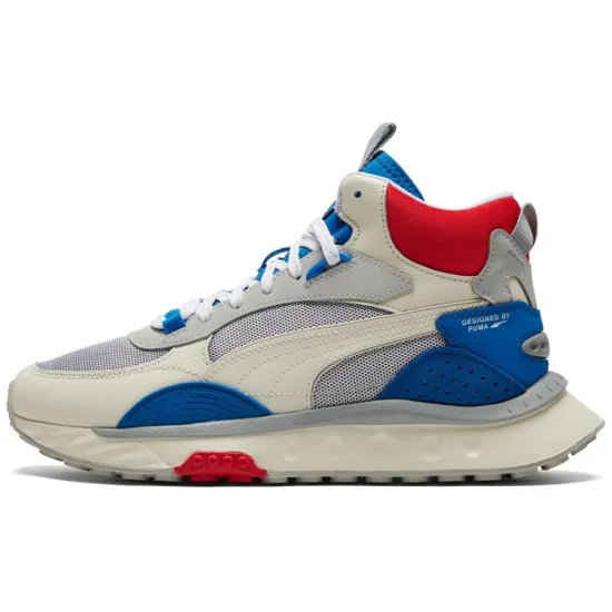 Puma Wild Rider Mid Ivory Glow Future Blue