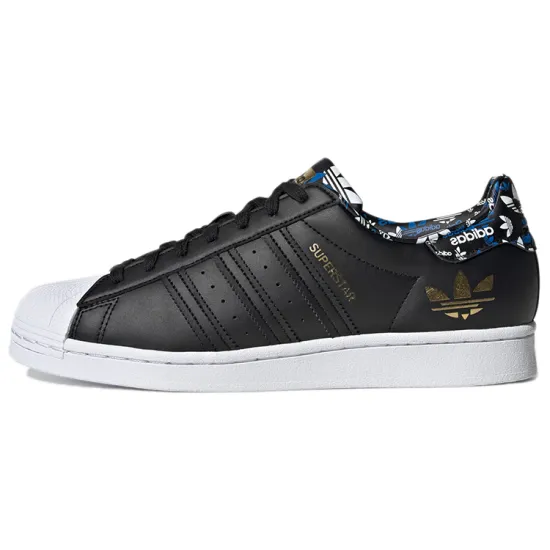 Adidas Originals Superstar Series Skateboarding Shoes Unisex Low-top Black/white