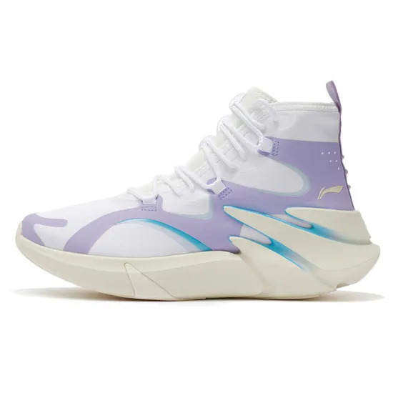 LINING Training Shoes Women's High-Top Purple/White