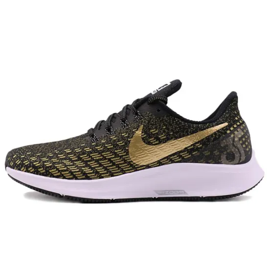 Nike Pegasus 35 Running Shoes Women's Low-top Gold/brown