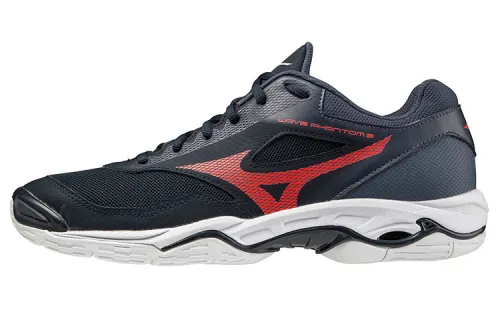 Mizuno Running Shoes Men's Low Top Blue/Red