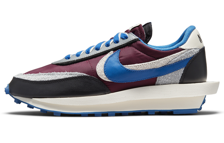 Sacai x Nike Waffle night maroon and team royal