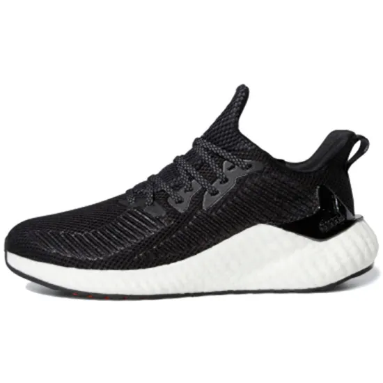 Adidas Alphaboost Running Shoes Unisex Low-top Black