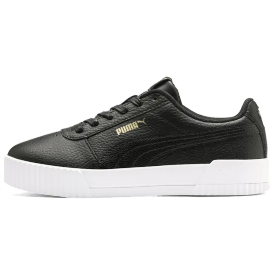 PUMA Carina Series Skateboarding Shoes Women's Low-top Black/white