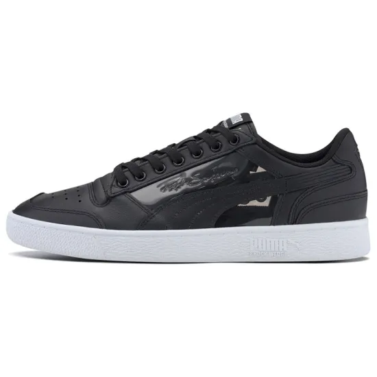 PUMA Ralph Sampson Skateboarding Shoes Unisex Low-top Black