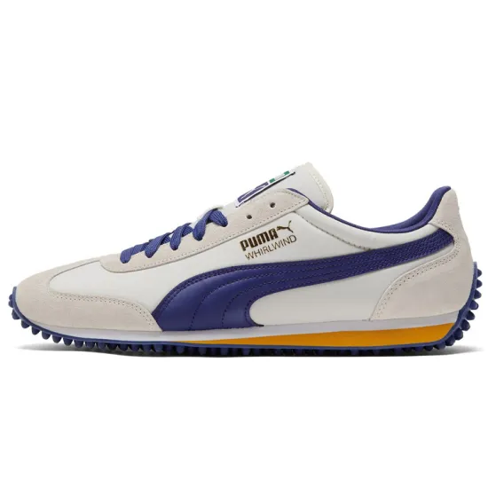 Puma Whirlwind Classic Running Shoes Men Low-top Starlight White/navy Blue