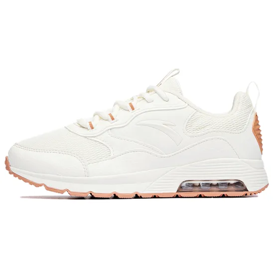 Anta Variety Training Collection Durable Breathable Low-Top Training Shoes Women's Ecru