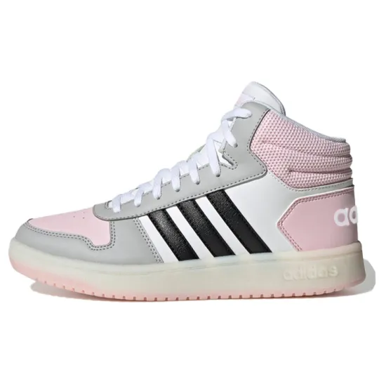 Adidas Neo Neo Hoops 2.0 Mid 'White Pink Black' Women's
