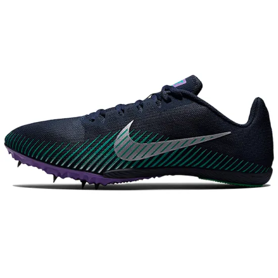 Nike Zoom Rival M 9 Running Shoes Unisex Low-top Black/Green