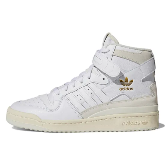 Adidas Forum 84 Hi White Gold Foil