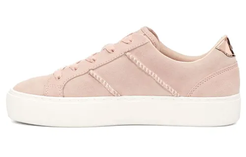 UGG Skateboard Shoes Women's Low Top Light Pink/White