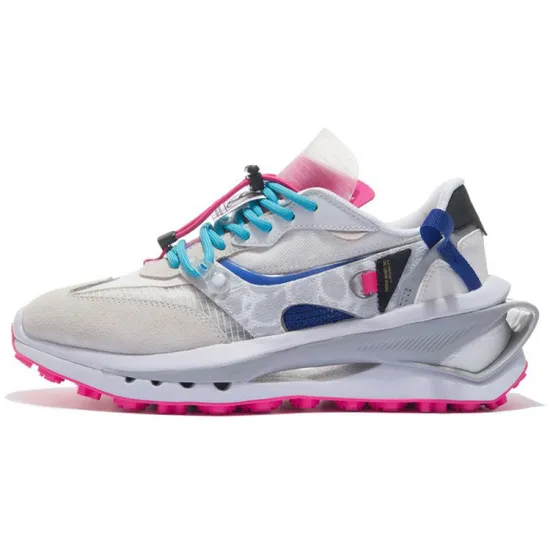 LiNing Casual Shoes Women's Low-Top Standard White/Mist White