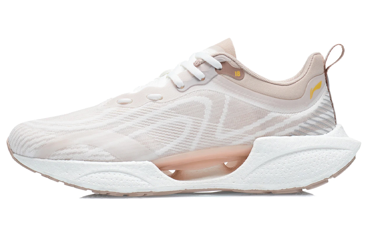 Li Ning Super Light 18 Breathable Low top Running Shoes Women’s Beige