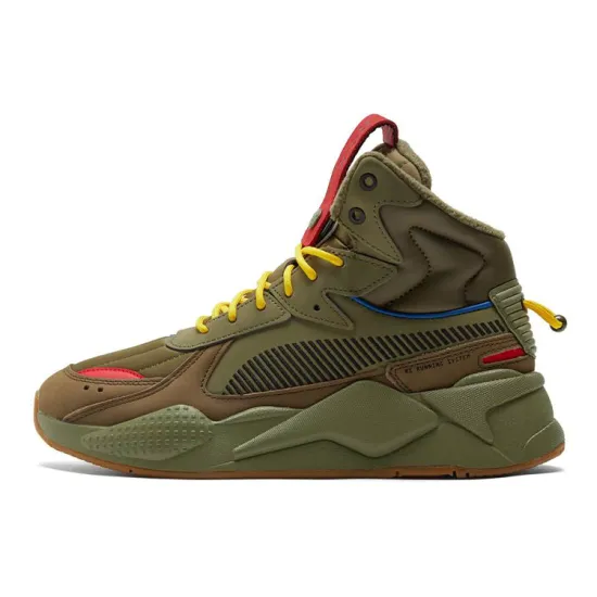 Puma RS-X Training Shoes Unisex Mid-top Green/Red/Yellow