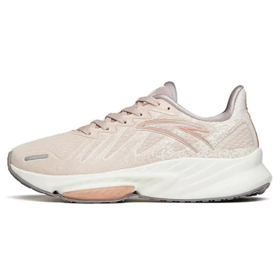 ANTA Rocket 3.0 Running Shoes Women's Low-Top Lotus Grey/Ivory White