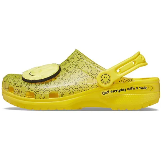 Crocs Classic Clog Translucent Smiley