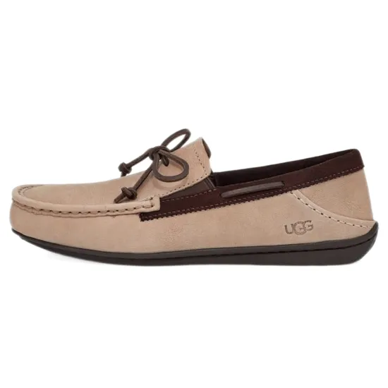 UGG Lifestyle Shoes Men Low-top Oil Grey/coffee