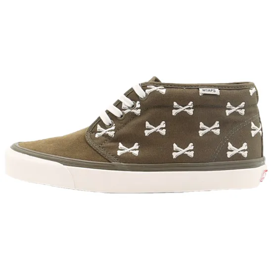 Vans Chukka Boot Wtaps Olive Crossbones
