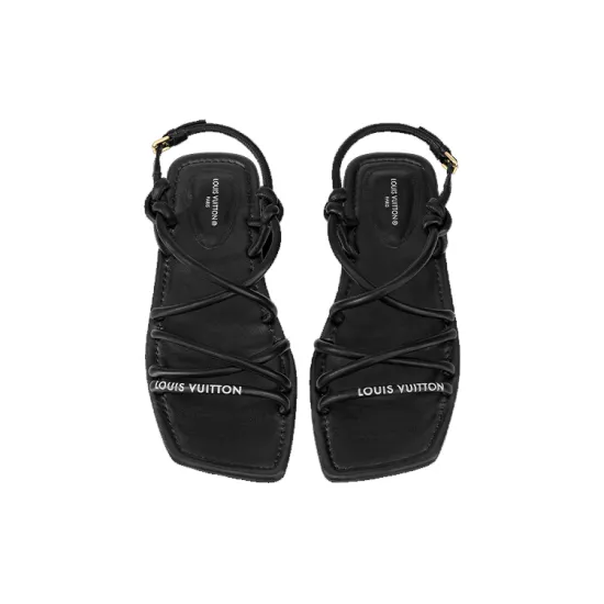 LOUIS VUITTON Nova One-Strap Sandals Women's