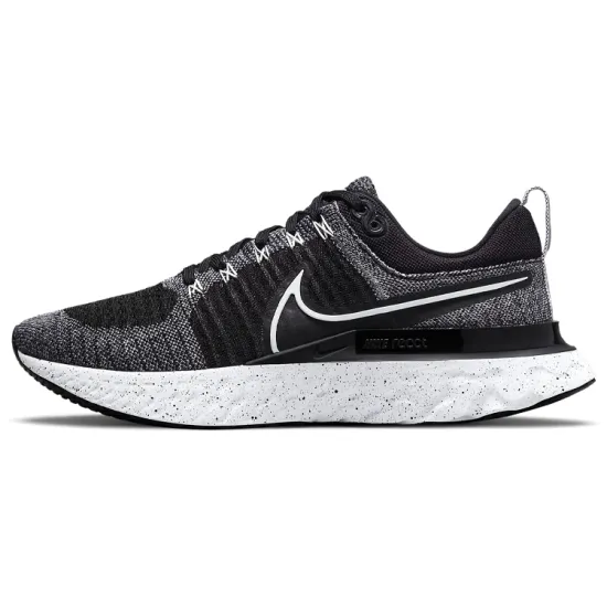 Nike React Infinity Run Flyknit 2 White Black