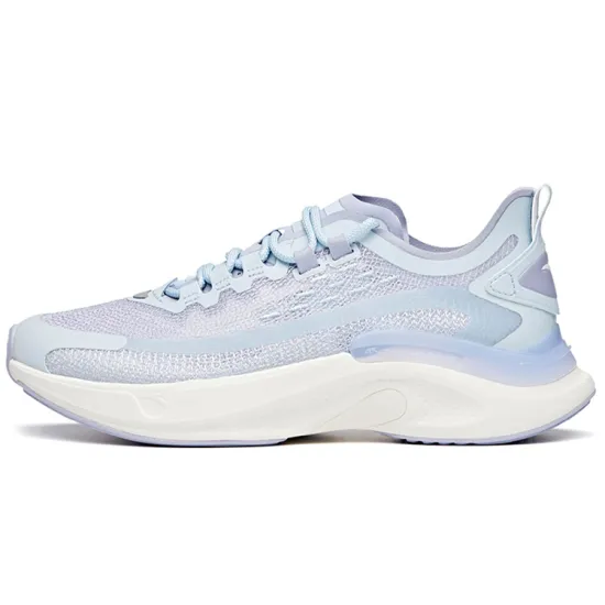 ANTA Running Shoes Women's Low-Top Light Sky Blue/Lavender
