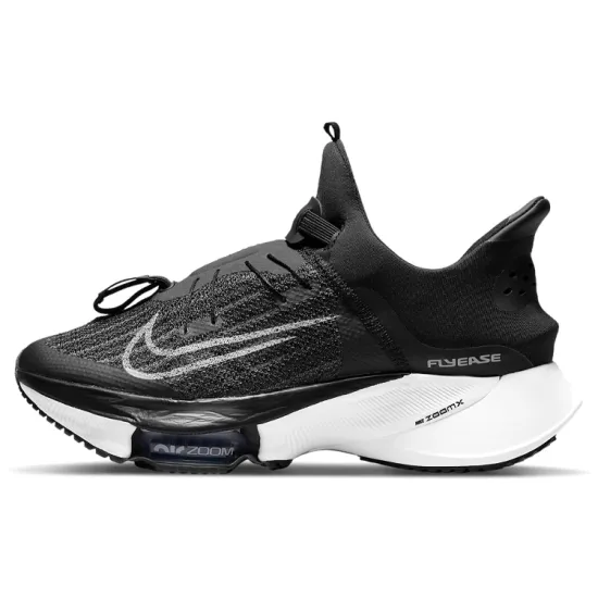 Nike Air Zoom Tempo Next% FlyEase Black White Women's