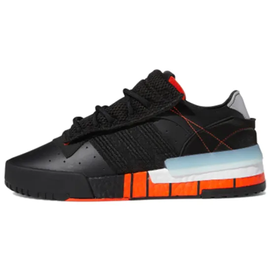 Adidas Originals Rivalry Skateboarding Shoes Men Low-top Black/orange/white