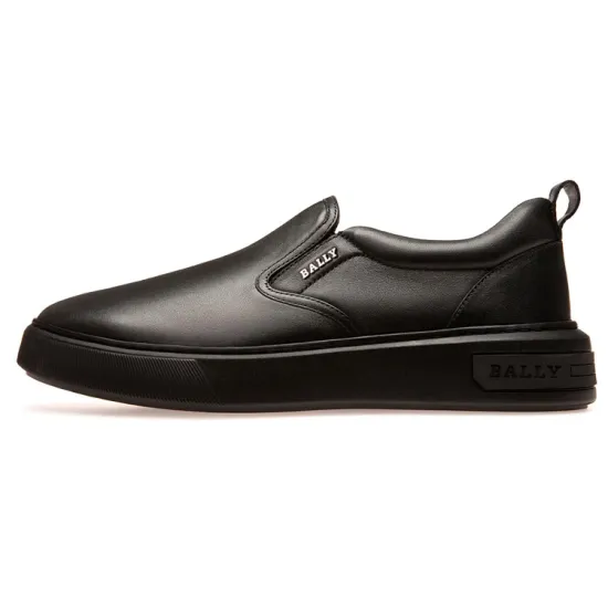 BALLY Mardy Leather Slip-on Sneakers