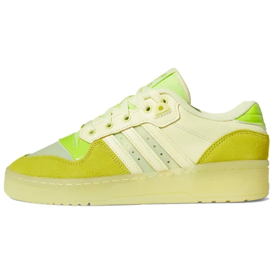 Adidas Originals Rivalry Skateboarding Shoes Women's Low-top Yellow/Green